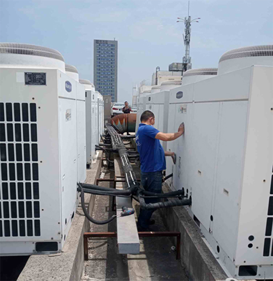 泸水中央空调制热和不制冷系统维修方法